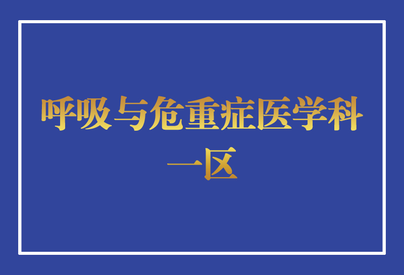 呼吸與危重癥醫(yī)學(xué)科一區(qū)